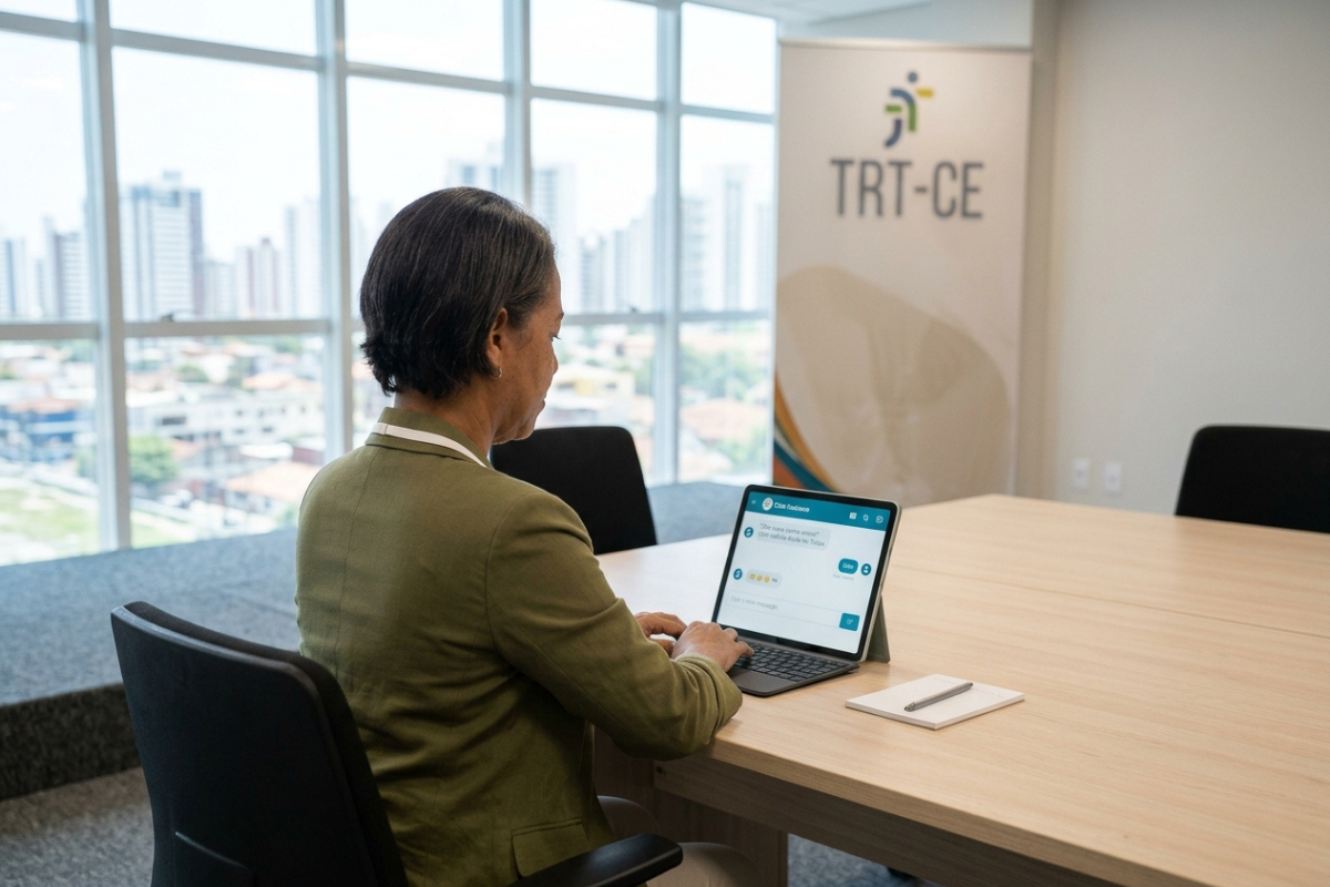 TRT-CE divulga criação do Chat Inclusivo - Diálogo Social voltado para acessibilidade